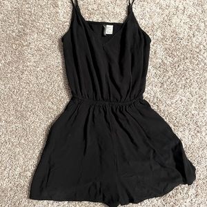 Spaghetti strapped romper